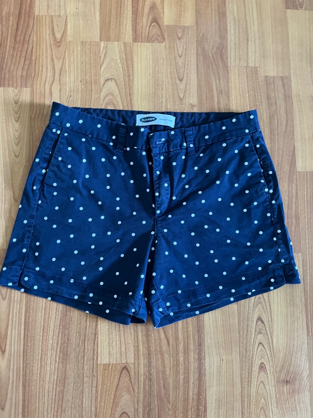 Old Navy Navy Blue Polka Dot women’s Shorts